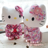 【包邮】日本原单 Hello Kitty凯蒂猫和服系列毛绒公仔
