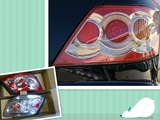 丰田05-09年老款锐志后尾灯后大灯壳后刹车灯罩 后尾灯 白底红底