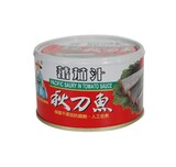 台湾原装进口罐头食品 同荣番茄汁秋刀鱼  即食鱼罐头 无防腐剂