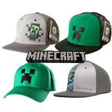 Minecraft我的世界游戏周边官方正版苦力怕 棒球帽鸭舌帽帽子