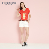 预售Teenie Weenie小熊16商场同款夏季新品女装短裤TTTH62501K