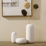 花瓶摆件客厅陶瓷白色现代简约时尚家居装饰品摆设软装饰品陌上桑