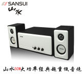 Sansui/山水 GS-6000(32C)电脑电视巨炮低音炮音响音箱台式机笔记