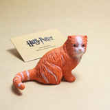哈利波特周边赫敏的猫克鲁克山手办创意桌面玩具公仔模型摆件礼物