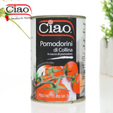 意大利进口 Ciao奇奥牌樱桃小番茄400g 披萨意面烘焙原料水果罐头