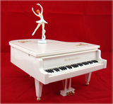 创意生日礼物人气钢琴音乐盒 八音盒跳舞芭蕾女孩 自动演奏 包邮