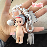日本sonny angel钥匙扣angle挂件包挂车挂丘比娃娃海洋系列鲨鱼
