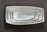 创意陶瓷碗酒店餐具造型欧式西餐餐具纯白色异形餐厅特色个性顺意