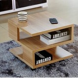 正方形储物功能小茶几咖啡桌小方桌榻榻米创意置物架茶桌床头柜