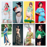 新款韩版 影楼孕妇装2016孕妇写真服装 时尚孕妇拍照妈咪摄影服