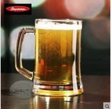 土耳其进口啤酒杯 带把玻璃酒杯 玻璃水杯玻璃杯套装促销