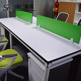 诗仁办公家具会议桌办公桌职员桌4四人位工作位员工电脑桌椅组合