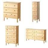 IKEA 宜家代购 塔瓦 三斗五斗六斗抽屉柜 松木 实木材质