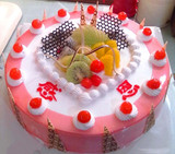 郑州蛋糕同城速递水果生日蛋糕感恩蛋糕中原区二七区蛋糕店