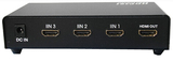 HDMI3进1出切换器 二进一出HDMI 视频切换器 支持遥控 支持中控