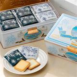 日本直邮 北海道特产 白色恋人黑白巧克力夹心进口饼干54枚礼盒装