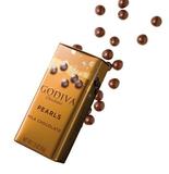 现货包邮美国进口 高迪瓦GODIVA歌帝梵 铁盒牛奶巧克力豆43g零食