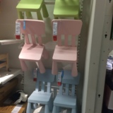 武汉宜家代购 IKEA 玛莫特 儿童椅(粉/蓝/绿)2.11