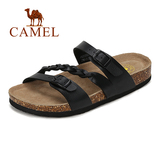 【2016新款】CAMEL骆驼户外女款沙滩拖鞋 轻便舒适女士沙滩凉鞋