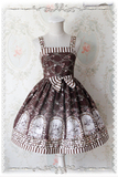 【Infanta.婴梵塔】Lolita印花蔷薇塔日常向MINI JSK连身裙