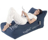 Yogibo懒人沙发单人长躺椅休闲卧室书房地板沙发全棉帆布可拆洗