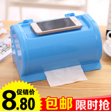 创意吸盘防水纸巾架卫生间厕所大纸巾盒厕纸盒塑料卫生纸盒卷纸筒
