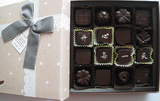 高端定制个性化可刻字创意diy比利时进口手工黑巧克力生日礼物