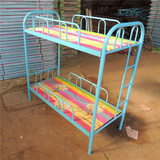 2016新款幼儿园专用床高低床儿童床上下床小孩床铁床厂家直销