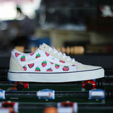 范斯Vans 16新品 OLD SKOOL 草莓印花VN0003Z6IV0 休闲运动滑板鞋