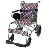【优惠】互邦轮椅车HBL25 铝合金轻便可折叠老人代步车代步座椅车