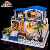 手工diy小屋别墅房子模型玩具大型创意生日礼物房屋女生男生星星