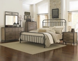 新滢高档欧式铁艺床 主卧双人床 1.8米大床 钢木床铁床 定制