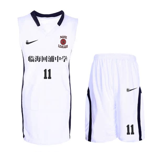 耐高中联赛篮球永不熄cuba篮球服球衣赞助背心大码定制nik背心