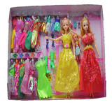巴芘巴比芭比娃娃礼盒正品公主Barbie洋娃娃女孩玩具生日礼物包邮