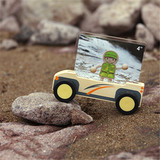 澳洲UDEAS创意设计相框木制卡通小汽车模型照片摆台儿童装饰玩具