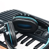 包邮电钢琴电子琴数码钢琴专用耳机 65MM头戴式键盘乐器耳机