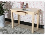 特价环保松木儿童学习桌书桌课桌椅写字桌学生桌实木制作新可定制