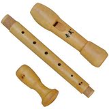 江苏奇美乐器 适合教学学习竖笛直笛短笛木管乐器 半木质8孔竖笛