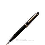 专柜代购 Montblanc万宝龙钢笔 106514 大班黑色树脂镀金墨水笔