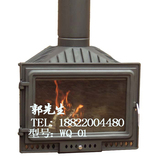 温贝利尔嵌入式真火壁炉别墅燃木壁炉 欧式暖壁炉 独立式真火壁炉