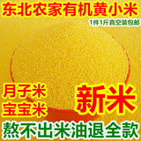 2015农家小米新米东北特产有机月子米宝宝米自产杂粮黄小米小黄米
