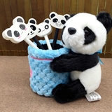 四川成都旅游纪念品熊猫中性笔可爱卡通黑色水笔创意办公学生文具
