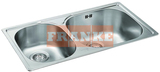 FRANKE 瑞士弗兰卡不锈钢拉丝水槽 双槽，经典款式，五一套餐