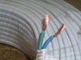 电线 电缆 护套线 2芯4平方电源线插座线铜包铝线家装工程线