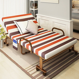 折叠床单人床0.8米床加固办公室午休床家用小床竹板床