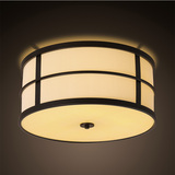 新中式圆形吸顶灯现代日式榻榻米小卧书房古典温馨吸顶灯
