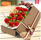 海南三亚海口鲜花速递 三亚鲜花店 红玫瑰 鲜花礼盒同城送花！