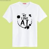 我们爱艾弗森 We Love Ai 2015新款写真图案 短袖T恤包邮