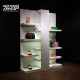 众匠坊ZJF卖鞋子包店展示架带灯高瑞落地木质多层货架柜D0-C080
