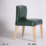 热卖德明斯 现代简约实木整装餐椅布艺可拆洗酒店咖啡厅餐桌椅子